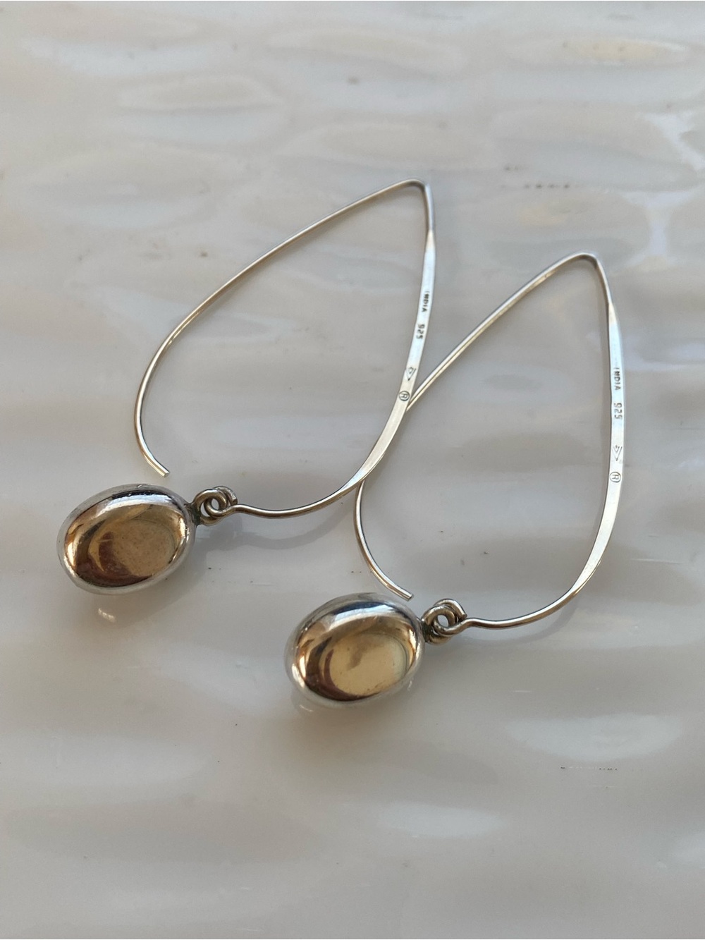 Silpada Sterling Silver Slide Through Drop Earrings W0821 - Picture 3 of 7